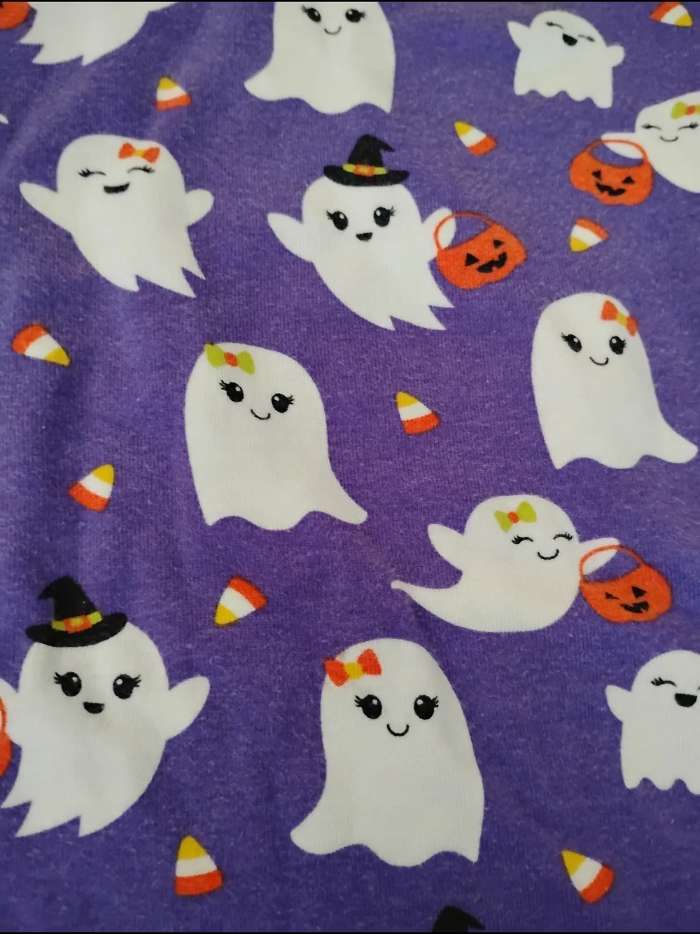 Gymboree Purple Ghost Halloween Kids Pajama Set